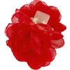 Wambere 1 fermagli per capelli a forma di fiore, 9 x 7 cm, clip per capelli a forma di rosa, clip per capelli, clip antiscivolo, forcina per capelli, copricapo, accessorio per acconciatura, per