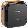 Brother Etichettatrice termica Brother P-touch Cube Pro PTE720BT Wireless/Bluetooth 24mm Nero/Arancione [PTE720BT]