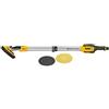 DeWALT DCE800N-XJ - Levigatrice a batteria a secco, con manico telescopico, 18 V