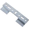 AERZETIX Kit di 8 supporti di sospensione 102x34 mm per mobili pensili/piastre di fissaggio a parete in metallo