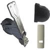 Generico Avvolgitore per Tapparelle Universale 6 Metri Kit Completo con Placca e Cassetta Multi interasse Alta Qualità (Placca Avorio)