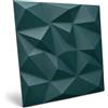 Deccart Pannelli Decorativi Per Pareti 3D 50x50 cm XPS - Verde, 5 m²