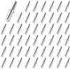 YIXISI 50 Pezzi 25x5 mm Mensole Supporto Cilindrico, Supporti Ripiani Armadio Supporto Mensole Staffe, per Mobili da Cucina
