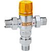 Caleffi 252153 Miscelatore Termostatico Regolabile 3/4'' 30-65 °C con Valvole di Ritegno per Impianti Solari