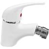 PAFFONI RUBINETTERIA PAFFONI Miscelatore Monocomando Bidet Bianco Serie Nettuno Art.nt135ccb