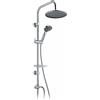 Paini Saliscendi Paini RS/SHOWERCOLUMN con soffione e deviatore ottone cromato anticalcare con laccio, doccetta e portasapone