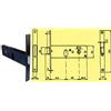 Assa Abloy Yale 8700070 Serratura Infilare E70 Cilindro Ovale