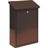 VOREL 78572-400 x 250 x 100 mm, cassetta postale, colore: marrone