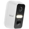 Isiwi Fri+ ISW-BBT5M Telecamera Full-HD Wi-Fi Senza Fili a Batteria, Dual Light, Visione Notturna, Audio Bidirezionale, Rilevamento AI, Notifiche Smart, IP65, SD Card, Cloud, Batteria 10.000mAh