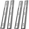 anchak 2 paia Guide per Cassetti Soft Close 50cm in Acciaio Inox Estrazione Totale, Cuscinetti a Sfera, Fino a 45kg