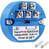 Happysnow RTD PT100 Trasduttore di Temperatura CC24V Da meno 50 a 100 Gradi Uscita 0-10V