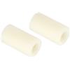 PATIKIL Tondo Distanziatore Rondella, 24pz Nylon 8.2mm ID x 14mm OD x 25mm L per M8 Viti Blocco Stampante 3D TV Parete Montaggio Elettrico Presa, Beige