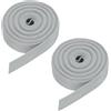 QUARKZMAN 2Pz Cinghie Per Tapparelle 6 m, 23mm, Per Avvolgitore a Vite Per Tapparelle, Avvolgitore a Cinghia Per Montaggio Esterno, Porte, Finestre, Tapparelle, Nastro Per Cinghia, Grigio