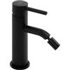 Rea - Rubinetto Bidet Lungo Nero Miscelatore Monocomando In Ottone Per Wc Wc Bagno (Nero) 14 X 5 X 17 cm