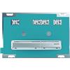 Geberit, Placca di comando Sigma50 115.788.00.2, per risciacquo a 2 quantità, colore cromo personalizzabile 115788002