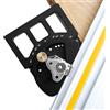 SWTHM Sega circolare ad angolo regolabile rotazione -60 ° a 60 °, attacco angolare veloce 90 gradi, guida retta compatibile Festool, Makita, Milwaukee