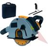 TANIASHOP Tracciatrice Scanalatrice Scanalatore per Tracce Muro Pareti Motore da 1700W con Guida Laser Diametro Disco 150mm Larghezza Taglio Regolabile 14/19/29mm include 2 Lame Diamantate