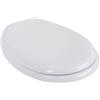 Bisk Sedile WC, Tavoletta del WC, Plastica, Fast Fix/fissaggio rapido, Bianco