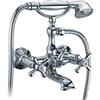 CAPALDO Serie sofia gruppo vasca croce cromo 139c