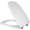 Generico Made in Italy Tavoletta WC da Bagno, Copriwater Compatibile per Tesi Ideal Standard, Colore Bianco