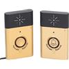 Candeon Campanello Citofono Senza Fili, Citofono Voce Senza Fili Bidirezionale Citofono Wireless, 200m Campanello Wireless Campanelli per Interfono Con Voce per Interno, Esterno