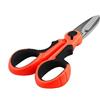 Di Tutto Per Tutti® Forbici per Elettricista 140 mm Manico Antiscivolo per Spelafilo Spelacavi lama Seghettata in Acciaio