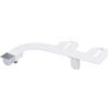 Brondell SimpleSpa SS-250 - Attacco per bidet Thinline Essential per sedili WC con pressione dell'acqua regolabile, controllo del braccio laterale, profilo sottile, manopola argento (doppio ugello)