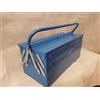 Mr Mondial 2005000 Portautensili 5 Posti in Pesante Lamiera,43 cm, Blu
