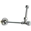 nextradeitalia 1PEZZO RUBINETTO PER CASSETTA WC CON DOPPIA CANNETTA - 3/8x3/8