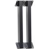 ZAMETTER Staffe per Pergola in Acciaio 2 Pezzi Set Telaio di Supporto a 45 Gradi Kit Resistente Staffa di Supporto Angolare in Acciaio Hardware Kit Connettore Angolare di Rinforzo per Strutture in