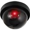 FLM SYSTEM Telecamera Finta di Sicurezza Dome con LED Rosso Lampeggiante - Dummy Camera Realistica da Interno ed Esterno, Dissuasore Antifurto per Casa, Negozio e Ufficio (4)