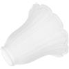 Artibetter Paralume Sostituzione Leggera a Forma di Fiore in Vetro Bianco e Design Vintage Delicato per Lampada da Parete per Ambiente Domestico