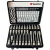 Wuerth Würth ZEBRA Dopsleutelset 1/2 inch - 1/2'' assortiment 31 delig