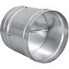 YINLUCK Valvola Di Ritegno For Condotti Dell'aria Tonda Zincata Da 80-300 Mm, Serranda Ermetica For Sistemi Di Ventilazione, Valvola A Saracinesca Di Non Ritorno(Diameter 80mm)