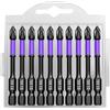 Ainid Punta magnetica ad alta durezza e forte, kit di punte magnetiche D1 super forti migliorate 2024 (10 pezzi da 65 mm)