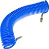STIX Tubo a Spirale per Aria Compressa PU 5/8 mm 15 m con Attacco Rapido