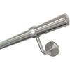 FORNITURE ZAMBON CORRIMANO IN ACCIAIO INOX AISI 304 Ø33.7MM FACILE COMPLETO DI ACCESSORI - 3000 mm.