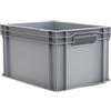 ALUTEC MÜNCHEN Alutec 75040 - Scatola di plastica chiusa (L x A x P) 400 x 235 x 300 mm, 1 pezzo, colore: Grigio