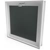 erfe Finestra di ventilazione da inserire in una parete di vetromattoni o muratura | Dimensioni cm 48x48X8 | Unità di vendita 1 finestra