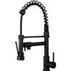 Essebagno 9019767 Rubinetto monocomando per lavello Big Pro nero