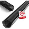 INEFA Griglia parafoglie 125-180mm x 2m Nero plastica