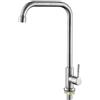 Besttoolifes Miscelatore da cucina con doccetta estraibile, in acciaio inox SUS304, con 3 funzioni, per cucina, rubinetto alto monocomando, in acciaio spazzolato