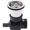 Water Powered Piletta per Recupero Acqua in Casa | Recò | Per Lavelli Cucina con Tappo diam. 70mm | Tappo Lavello per Risparmiare Acqua Tutti i Giorni | Prodotto Italiano