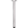 XINGWANGG 1 Pezzi Gambe per Tavolo Regolabili,Piedini per Mobili in Lega di Alluminio,Piedi di Supporto in Metallo per Armadio Piano di Lavoro Colazione Bar,con Viti,Personalizzabile (125cm(49.2in),Silver)