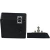 Gdfnmogo Serratura elettronica invisibile senza chiave per armadio e cassetto con sblocco 3 in 1 tramite scheda IC, NFC e compatibile con app TTlock, serratura ABS per porte in legno (ttlock)
