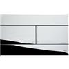 OLIVER INTERNATIONAL SRL - PLACCA SLIM 2 TASTI CROMO LUCIDO X CASSETTA INCASSO OLI74 OLIVER
