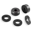 OL 20 Distanziali/rondelle in plastica, nero, foro 10,5 mm