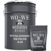 WO-WE Pittura per Piscina Vernice bicomponente Resina epossidica RAL 9010 sim. Bianco puro - 10KG