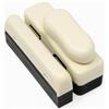 inferramenta Maniglia a Tavellino Modello Ribassato | 4 Colori Disponibili | Ideale per Finestre e Serramenti in PVC o Alluminio (Avorio)