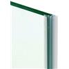 Glass Com S.r.l. 220cm - Guarnizione trasparente a palloncino per spessore 10mm, ricambio verticale per box doccia, ante in vetro/cristallo, vetrate panoramiche a tutto vetro-GPV10